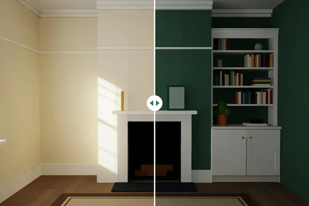 Configurador de muebles a medida de JG Home Solutions, antes y después